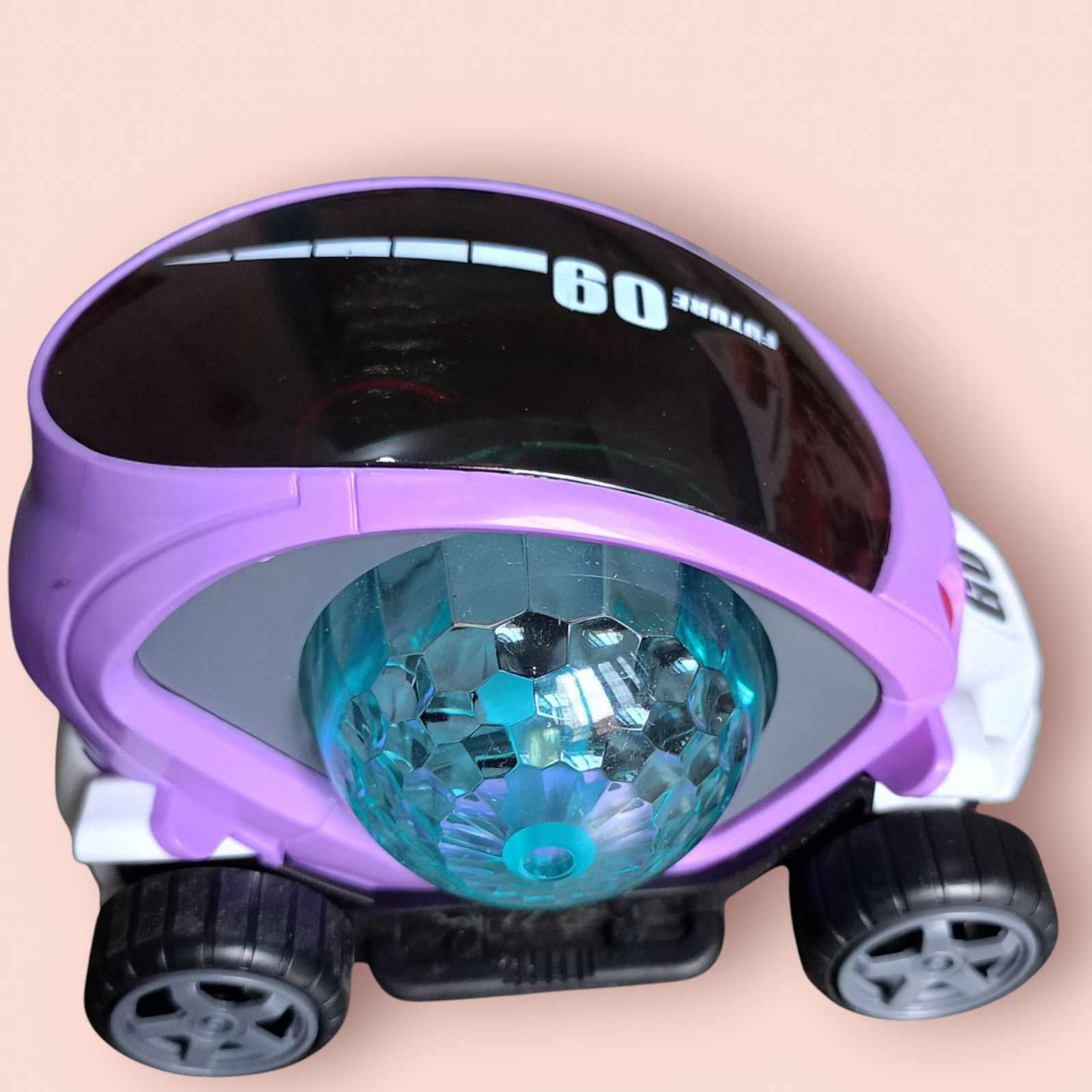 Disco Light Car Toy – Music & Rotating