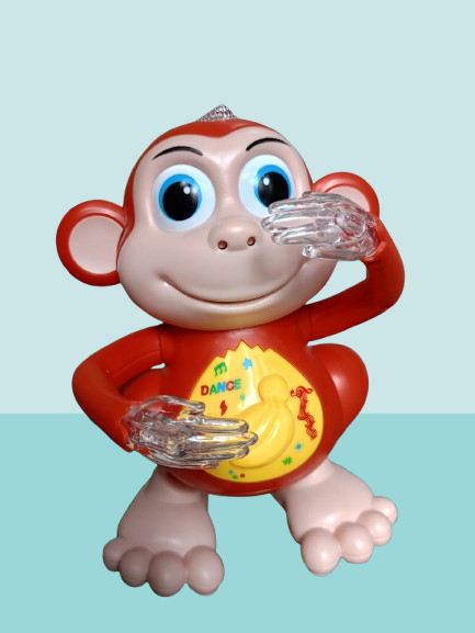 Dancing Monkey Toy with Light-Up Features thumbnail
