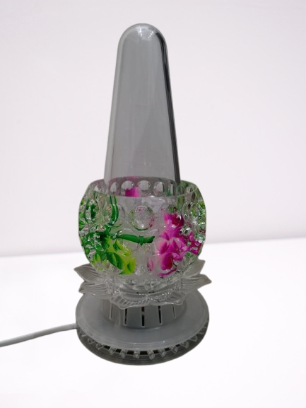 Electric Crystal Shower with LED Lights – Decorative Glowing Shower for Decor & Gifting