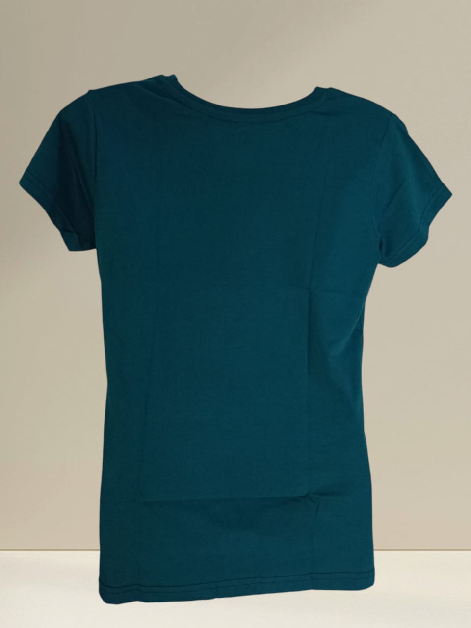 Women's Teal Blue "Freedom Birds" Printed Cotton T-Shirt thumbnail